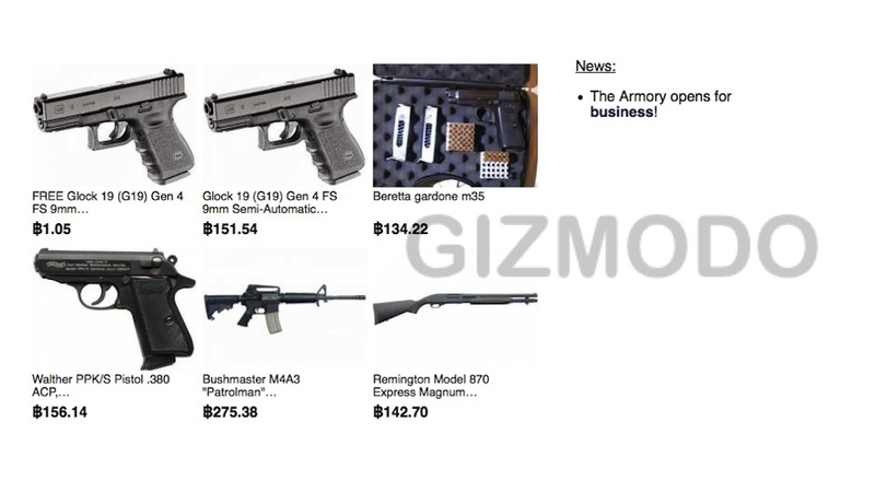 Illustration for article titled The Secret Online Weapons Store That'll Sell Anyone Anything